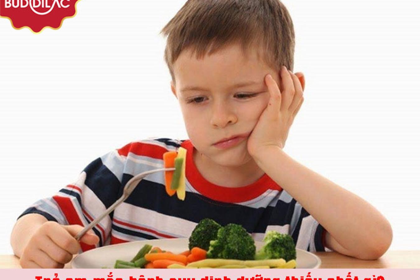 Trẻ em mắc bệnh suy dinh dưỡng thiếu chất gì?