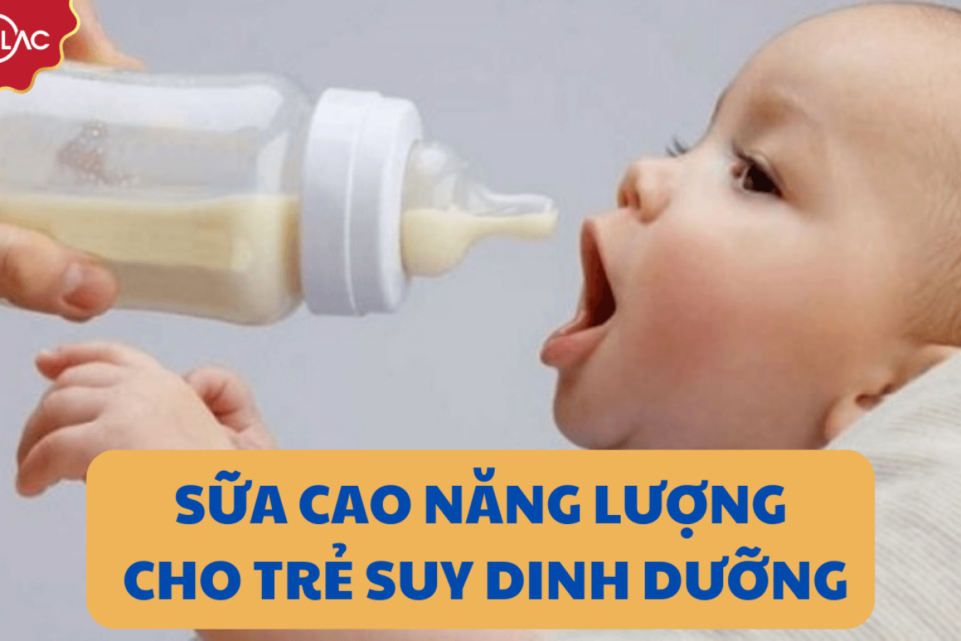 Có nên dùng sữa cao năng lượng cho trẻ suy dinh dưỡng không?