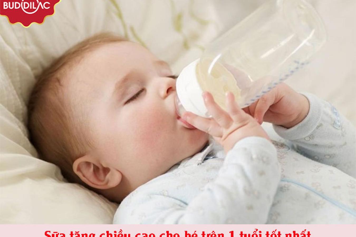 Mách nhỏ TOP 6 sữa tăng chiều cao cho bé trên 1 tuổi tốt