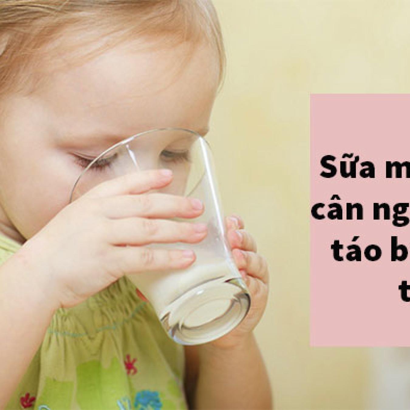 Sữa mát tăng cân, tiêu hóa tốt ngăn ngừa táo bón cho trẻ