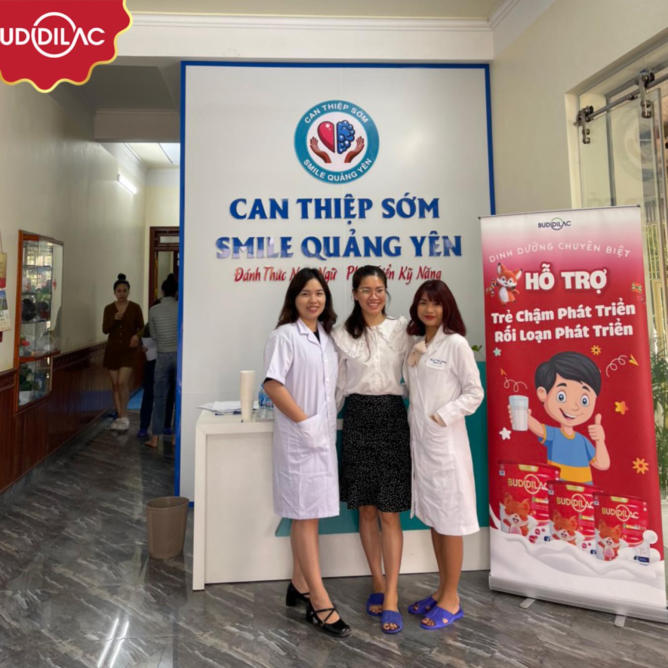 Buddilac Sensitive tổ chức chương trình Khám - Đánh giá cho trẻ rối loạn phát triển tại Quảng Ninh